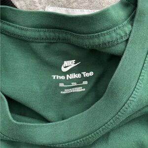Nike Athletic Department Green Shirt